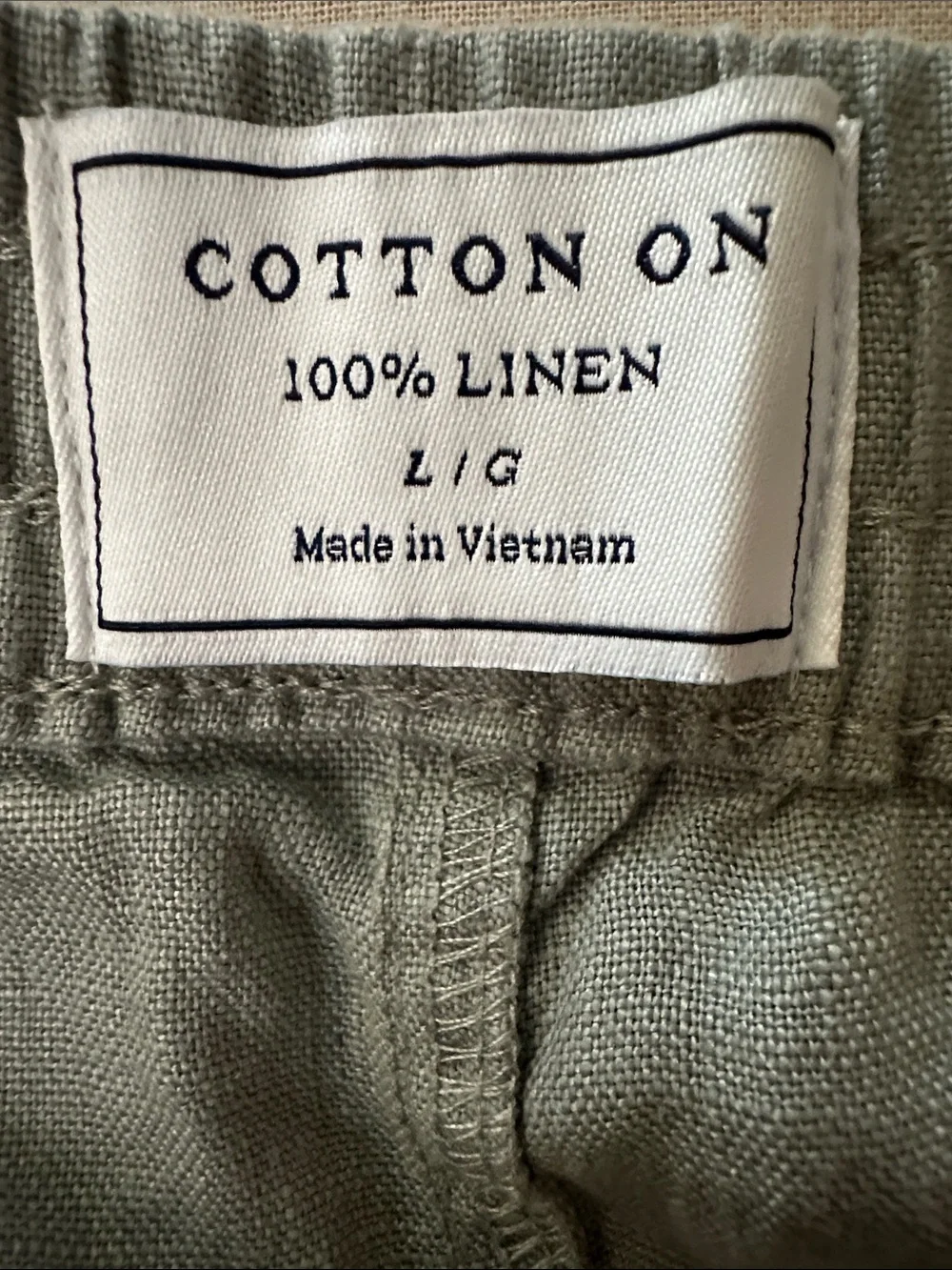 Cotton On 100% linen